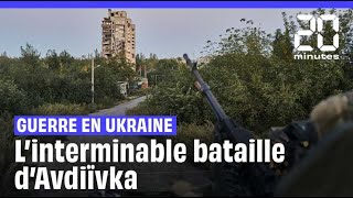 Guerre en Ukraine  Linterminable bataille dAvdiïvka [upl. by Lladnek]