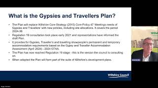 Gypsies and Travellers Development Plan Document consultation webinar [upl. by Joshia]