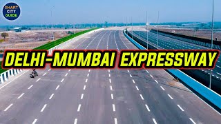 Indias LONGEST 8 Lane DELHIMUMBAI EXPRESSWAY is READY to OPEN Partially in 2022 [upl. by Fein363]