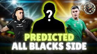 All Blacks Vs Ireland Predicted All Blacks team named [upl. by Veriee]