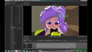 Animating Octoling Hair SFM Timelapse [upl. by Priebe]