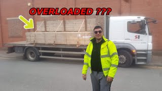 A DAY AS A HGV CLASS 2 AGENCY DRIVER IN ENGLAND  AM I OVERLOADED [upl. by Garnet502]