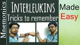 Interleukin mnemonics tricks to remember [upl. by Lasley]