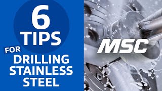 HOW TO Drill Stainless Steel  6 Tips [upl. by French]