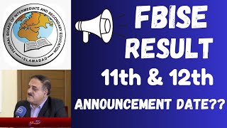 HSSC Result Date 2024 FBISE  HSSC 2nd Annual Exam Date 2024 FBISE fbise result [upl. by Aloise]