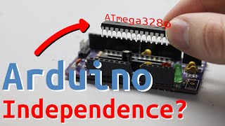 Remove the ATmega from your Arduino  Standalone AVRs and ICSP Programming  Beyond Arduino 3 [upl. by Ovatsug]