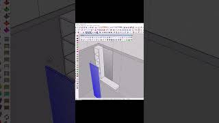 sketchup sketchupmodel easytrick shortsvideo shorts trending [upl. by Nnoryt]