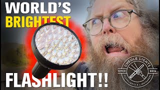 Imalent SR32  Worlds Brightest Flashlight Full Review  120000 lm [upl. by Acnalb613]