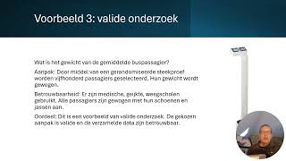 Video 16 Validiteit en Betrouwbaarheid [upl. by Rennat]