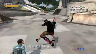 Tony Hawks Project 8 in 60fps Xbox 360 [upl. by Airbmac]