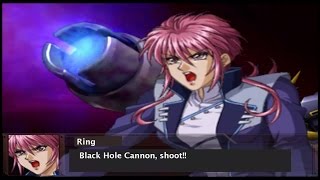 Super Robot Wars OG Gaiden  Huckebein All Attacks English Subs [upl. by Ynafetse]