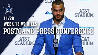 Dak Prescott Postgame Press Conference quotNo Belief Has Been Lostquot  Dallas Cowboys 2019 [upl. by Florry]