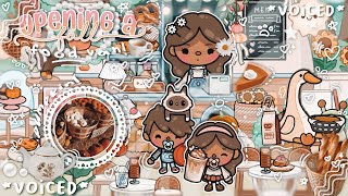 ୭⁺˖ 🥧 opening a food van for fall  🖇🪵ɞ⋆ ⸜⸜ voiced🎙 toca boca life world roleplay 🍂🪹🥮 [upl. by Lleumas]