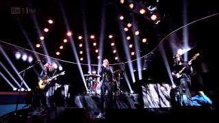 The Killers  Runaways Live Jonathan Ross HD [upl. by Eimorej]