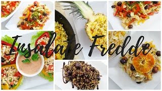 Insalate Sfiziose Ricette Riso⎮Cous Cous⎮Farro⎮Orzo⎮Pasta⎮Ricette Vegetariane ft Lisa Algeri [upl. by Kerri957]