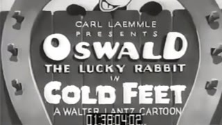 Oswald The Lucky Rabbit  Cold Feet 1930 [upl. by Lipinski]