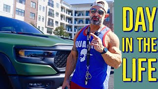 Full Day in the Life with IFBB Pro Guy Cisternino [upl. by Llirred]