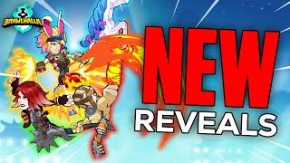 Brawlhallas NEW Crossover ALL REVEALS Skins Sigs Weapons [upl. by Aikenat733]