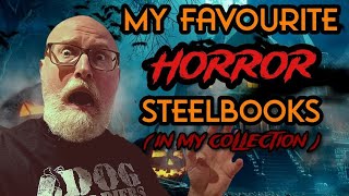 MY FAVOURITE HORROR MOVIE STEELBOOKS in my collection [upl. by Laval390]