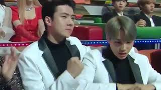 EXO Sehun amp Kai Dancing to Momoland BAAM [upl. by Jory]