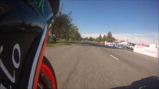 Imatranajot 2082016 Superbike IRRC race Frontview [upl. by Tamarah]