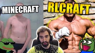 POCZĄTEK RLCRAFT CZYLI MINECRAFT NA POTĘŻNYCH STERYDACH [upl. by Sholem639]