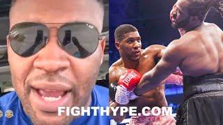 “AJ’S A BTCH”  JARRELL MILLER REACTS TO ANTHONY JOSHUA BEATING JERMAINE FRANKLIN CALLS HIM OUT [upl. by Stila]