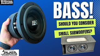 Why Small Subwoofers May Be All You Need  SAVARD 65 and 8 inch [upl. by Ashjian359]