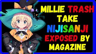 Millie horrible take nijisanji exposed in japan [upl. by Auqinot843]