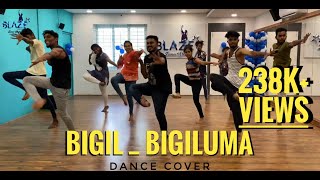 BigilBigil Bigil Bigiluma vide by Blazedancestudio  vijay Nayanthara  AR Rahman  Atlee [upl. by Gnohc]