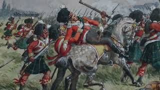 The Pikemans March The Battle of Waterloo  The Scots at Waterloo [upl. by Assiluj]