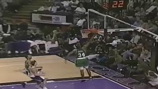 Paul Pierce 19 Points vs Sacramento Kings 02161999 [upl. by Odrude]