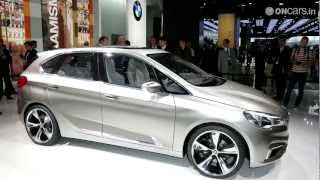 BMW Active Tourer Concept revealed  2012 Paris Motor Show [upl. by Kirbee]