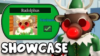 How to get RUDOLPHUS in PIGGY but its 100 PLAYERS Showcase [upl. by Buyers]