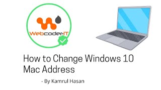 How to Change Windows Mac Address [upl. by Bobette]