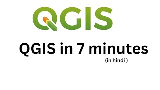 QGIS tutorial for beginners Hindi [upl. by Allistir329]