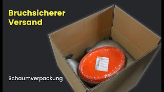 Bruchsicher verpackt  Schaumverpackung bei Malerversand [upl. by Chenee]