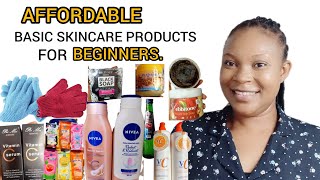 Below 5000 Skincare products for beginnersAffordable Basic Skincare Products skincare [upl. by Perlis]