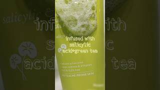 Cica Calming Blemish Clearing Face Uash with salicylic ampgreen tea skincleansing cleanser green [upl. by Bonneau]