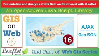 The Leaflet GeoJSON Data and AJAX Plugin  GIS Data on Web with Leafletjs API  16  GISSchools [upl. by Stock896]