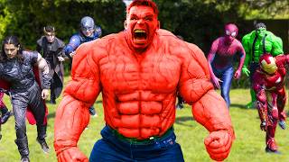 Red Hulk VS The Avengers [upl. by Gurl25]