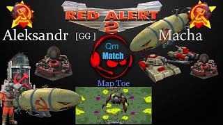 Red Alert 2 Aleksandr 1v1 Macha Match Qm Command amp Conque [upl. by Ailehc]