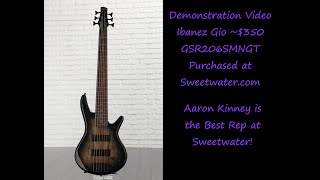 Ibanez Gio 6 String Demo [upl. by Nathanil]