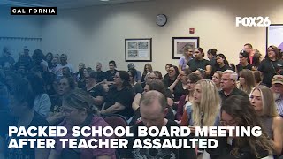 First grade teacher assaulted by student at a Central California school [upl. by Eentruoc]