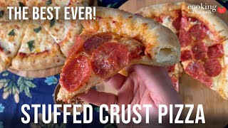 The Ultimate Guide to Make Cheese Stuffed Crust Pizza at Home [upl. by Morris871]