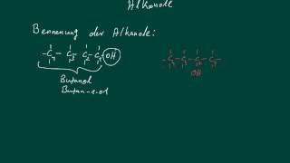 Chemie Stoffgruppe der Alkohole  Alkanole [upl. by Gilmore]