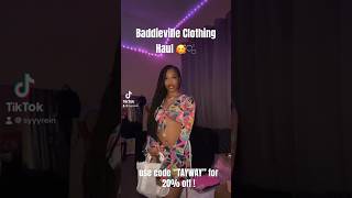 Vacay Clothing Try On Haul ft Baddieville 🥰🫧🌺 clothinghaul brandambassador vacation [upl. by Metabel]