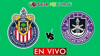 GUADALAJARA VS MAZATLAN EN VIVO  LIGA BBVA MX FEMENIL APERTURA 2024  DONDE VER EN VIVO [upl. by Krenn]