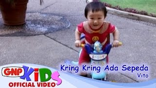 Kring Kring Ada Sepeda  Vito  Lagu Anak [upl. by Graehl972]