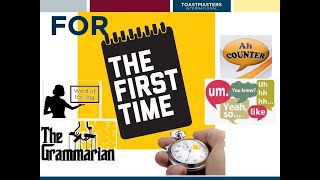 Toastmasters meetings  for the 1st time TAG role players by Elysia Teh DTM [upl. by Phi52]